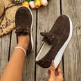thumbnail image 6 of YLYL Women's Orthopedic Loafers 2025 Low Top Fashion Casual Comfy Lightweight Slip on Boat Shoes, 6 of 9