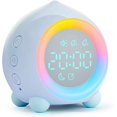 thumbnail image 1 of Despertador para niños, despertador con lámpara digital con carga ajustable, 1 of 5