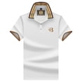 thumbnail image 4 of Men's Embroidered Short Sleeve Casual Fashion Business Polo Shirt, 4 of 13