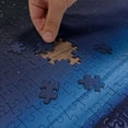 thumbnail image 5 of Ambesonne Night Jigsaw Puzzle, Moon Stars Santa Barbara, Heirloom-Quality Fun Activity for Family Durable Cardboard, 1000 pcs, Dark Blue Sky Blue White, 5 of 6
