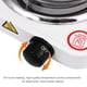 thumbnail image 3 of ColoMX Estufa eléctrica portátil con quemador único de 1000W para encimera (enchufe europeo), 3 of 7
