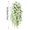 White, variant on 2 Pack Artificial Morning Glory Flowers, UV Resistant Hanging Artificial Morning Glory Vine, Silk Fake Plants Hanging Basket for Spring Outdoor Wedding Yard Garden Decor, Yellow