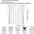 thumbnail image 2 of Brown Stone Brick Wall Curtains Vintage Country Farmhouse Rocks and Stones Art Print for Living Room Bedroom Kitchen Decor Rod Pocket Blackout Window Drapes 2 Panels 84x84in, 2 of 6