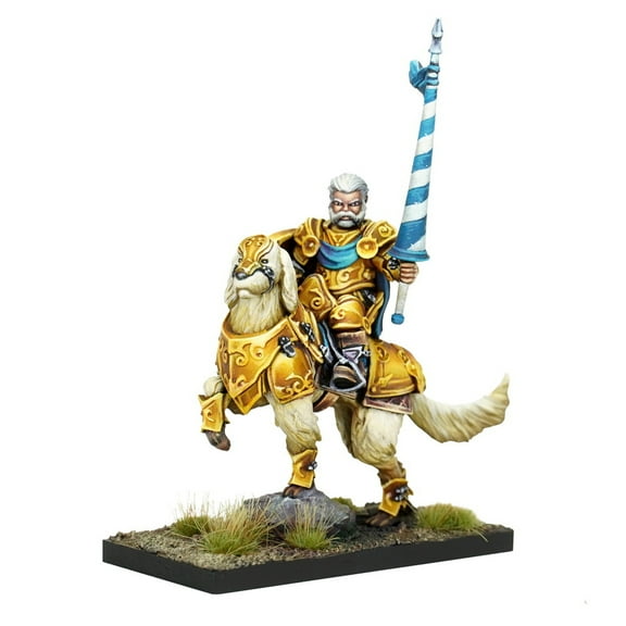 Kings of War Halfing Muster Captain on Aralez