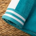 thumbnail image 3 of BNM Cabana Stripes Beach Towel, 34 x 64, Set of 6, Turquoise, 3 of 7