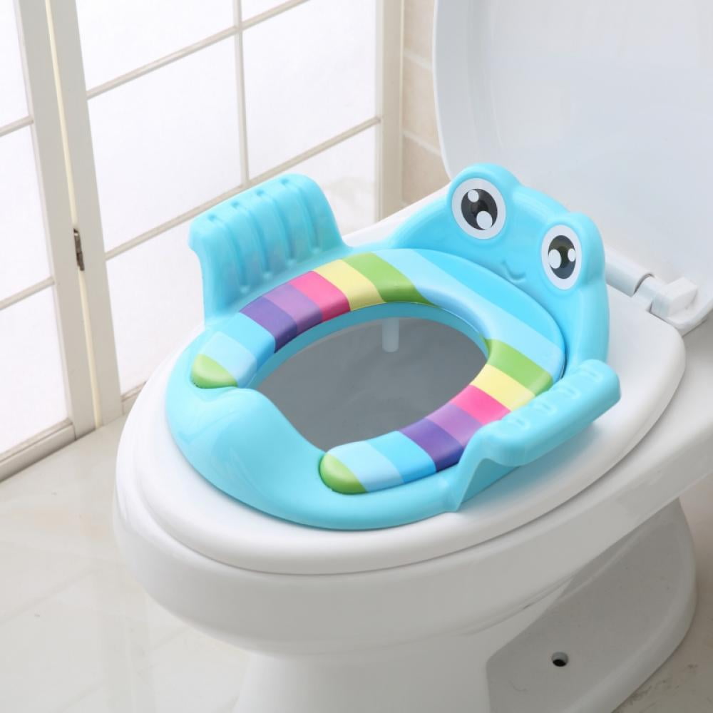 Baby Pumpkin Potty Seat Children Toilet Training Seat Pedestal Cushion Pad Ring Baby Toilet Seats