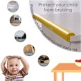 thumbnail image 4 of Tritina Corner and Edge Guards - 14ft (4.3m) [ 13ft Edge Cushion + 8 Corner Cushion ] Premium Childproofing Protector,Child Safety,Home Safety 1st Mamami, 4 of 9