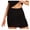 Black, variant on Vedolay Skirt Women's Plus Size Tiered Skirt,Black L