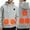 Z01 Grey, variant on LEKDFST Heated Hoodies for Men 5 Heat Zones Lightweight USB Electric Heating Sweatshirt Warm Outdoor Winter Jacket No Battery Black L
