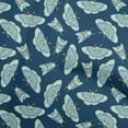 thumbnail image 1 of oneOone Cotton Poplin Navy Blue Fabric Dress Material Fabric Print Fabric By The Yard 42 Inch Wide-Z3, 1 of 6
