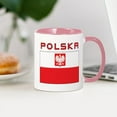 thumbnail image 3 of CafePress - Polish Falcon Flag With Polska Mug - 11 oz Ceramic Mug - Novelty Coffee Tea Cup, 3 of 4