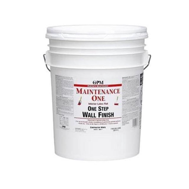 True Value Manufacturing 220262 1 gal MOC-1 Maintenance One Contractor White Interior Latex 1 Step Wall Finish Paint