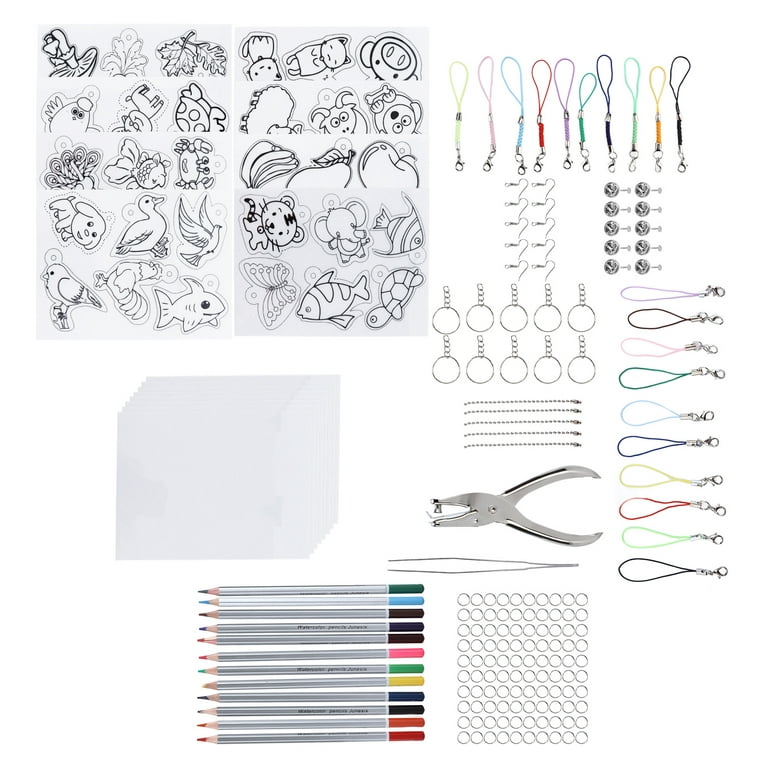 Shrinky Sheets Kit For Shrinky Dink Heat Shrink Plastic - Temu