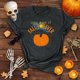 thumbnail image 4 of Camiseta holgada de manga corta con estampado de mueca Retro de Halloween para hombre y mujer Pompotops hfajkhk140251, 4 of 4