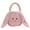 Pink, variant on HERESOM Personalized Bunny Easter Basket Plush Custom Easter Basket With Handles Pluffy Custom Eggs Bag Gifts For Kids Girls Babies Toddlers Teens on Clearance
