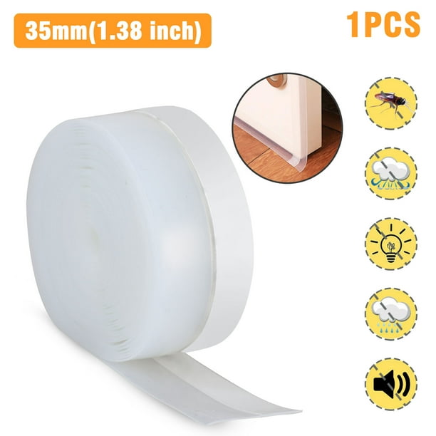 Weather Stripping Door Seal Strip 2 1 Roll Self Adhesive Silicone Sealing Sticker Insect Proof Door Soundproof Bottom Seal Strip For Gap Of House Or Shower Door For Energy Saver 25 35 45mmx16 5ft Walmart Com Weather Stripping Door Seal Strip 2 1 Roll Self Adhesive Silicone Sealing Sticker Insect Proof Door Soundproof Bottom Seal Strip For Gap Of House Or Shower Door For Energy Saver 25 35 45mmx16 5ft Walmart Com