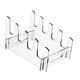 thumbnail image 4 of Soporte para platos de acrílico multicapa extraíble, organizador para utensilios de cocina 4 niveles, 4 of 9