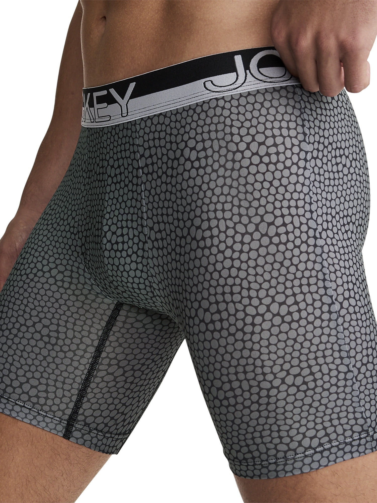 Jockey® Essentials Staycool+® Microfiber Stretch 6" Boxer Brief - 3 Pack