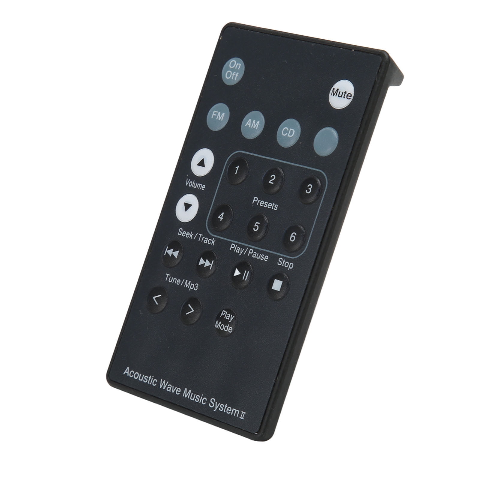 Music System Remote, Quick Response Remote Control Soft Buttons For