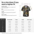 thumbnail image 5 of Kdxio Men'S Hawaiian Shirt For Men Short Sleeve Shirt Teeth Summer Casual Holiday Beach Button Down T-Shirts, 5 of 5