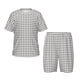 thumbnail image 1 of Fotbe Airplane Pijama Estampada de 2 Piezas para Niños – Ropa de Dormir de Manga Corta Cómoda para Niños y Niñas, Camiseta y Shorts de Algodón-Small, 1 of 6