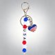 thumbnail image 4 of Acrylic Letter Beaded Keychain Pendant, 4 of 5