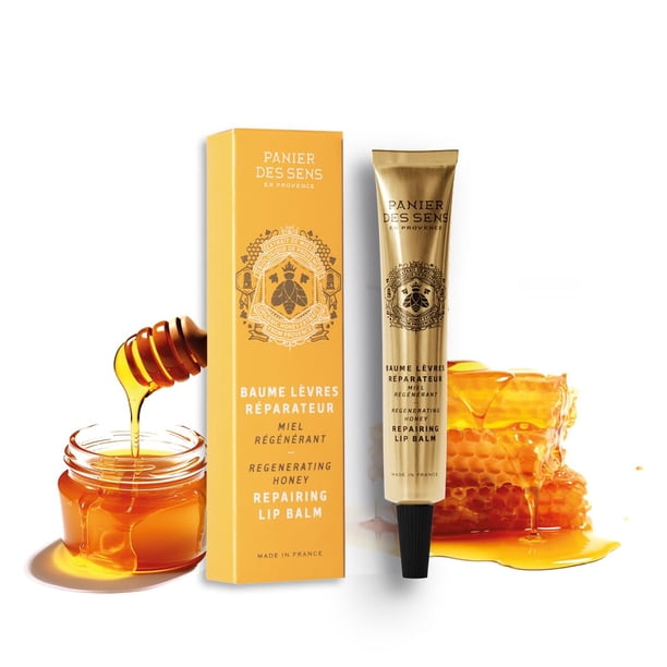Bálsamo Labial Panier des Sens Miel 15 ml Reparador Natural