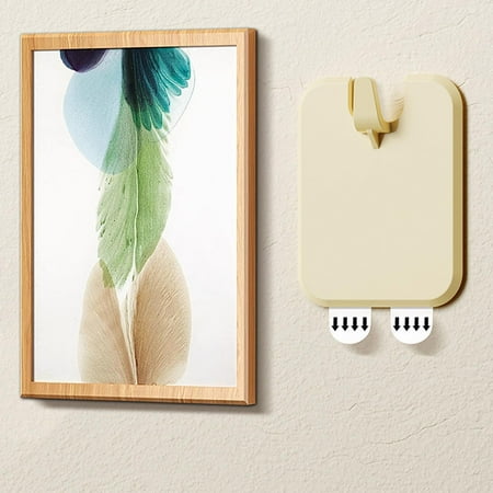 Hooks for Hanging Adhesive Hooks Heavy Duty Wall Hooks Hanging Painting Artifact No Drilling Nail Photo Frame Wall Hanging Hook Traceless Nail Wedding Photo Nail Paint Wall Mural Storage Rack