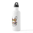 thumbnail image 3 of CafePress - Bunny Cute - Stainless Steel Water Bottle, Sports Bottle, 1.0L, 3 of 6