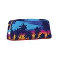 thumbnail image 2 of Uemuo Beach with Palm Trees Printed Leather Pencil Case, Pencil Pouch, Portable Pencil Bag, Pen Case for& Office, 2 of 7