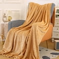 thumbnail image 1 of Qaailabf Soft Fuzzy Flannel Blanket | Summer Nap Throw | 150x100cm | Lightweight Polyester | Cozy Machine Washable | Multi-Color Options | Bed Sofa Office Use | Foldable Travel, 1 of 10