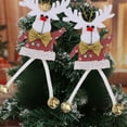 thumbnail image 5 of SLYNSHome Christmas Tree Plush Ornaments,Hanging Santa Snowman Bear Deer Decorations Xmas Tree Plush Pendants for Xmas Party Supplies, 5 of 7