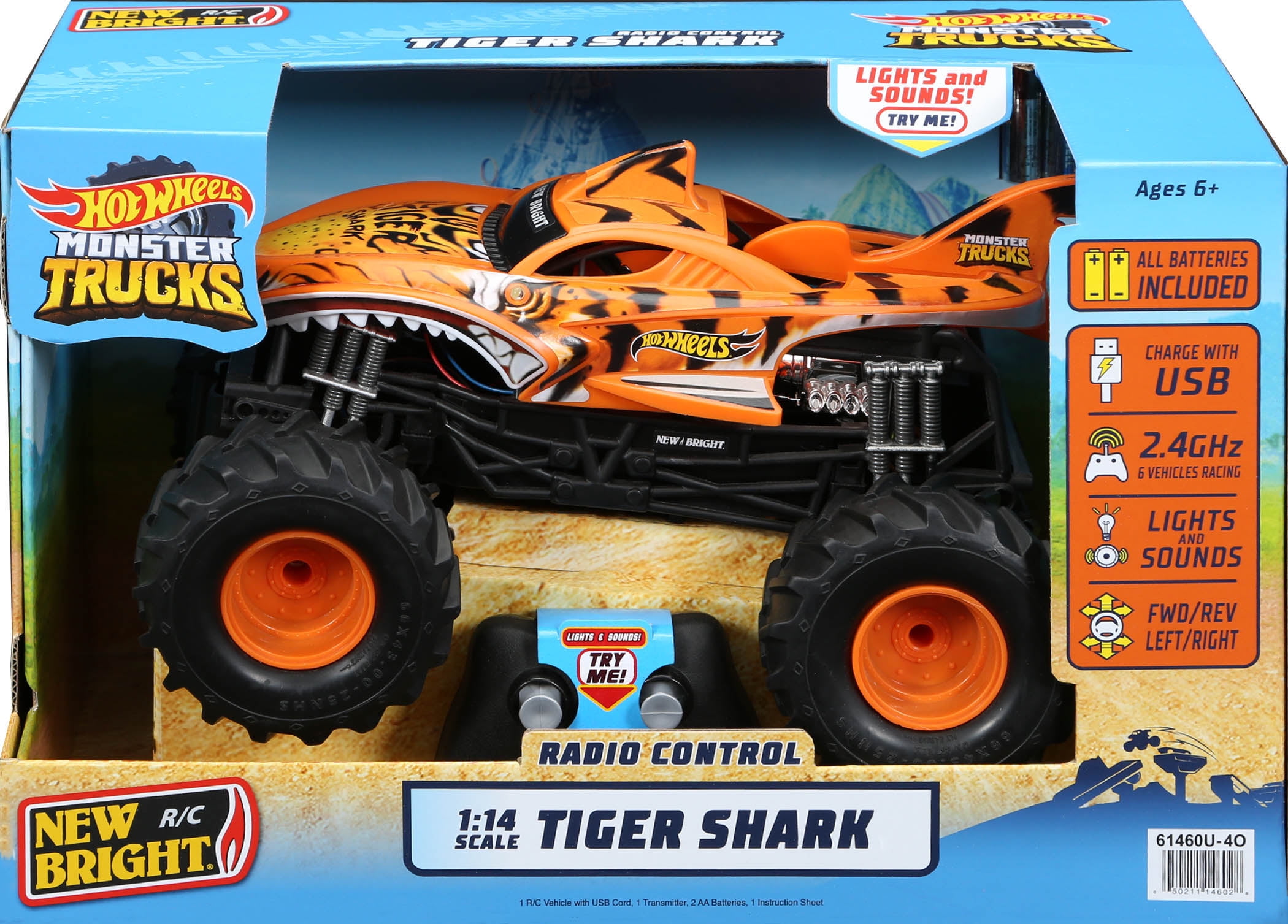 Hot Wheels Monster Trucks Tiger Shark GWL14