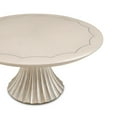 thumbnail image 3 of Fantosini 60-inch Round Dining Table - Silver, 3 of 10