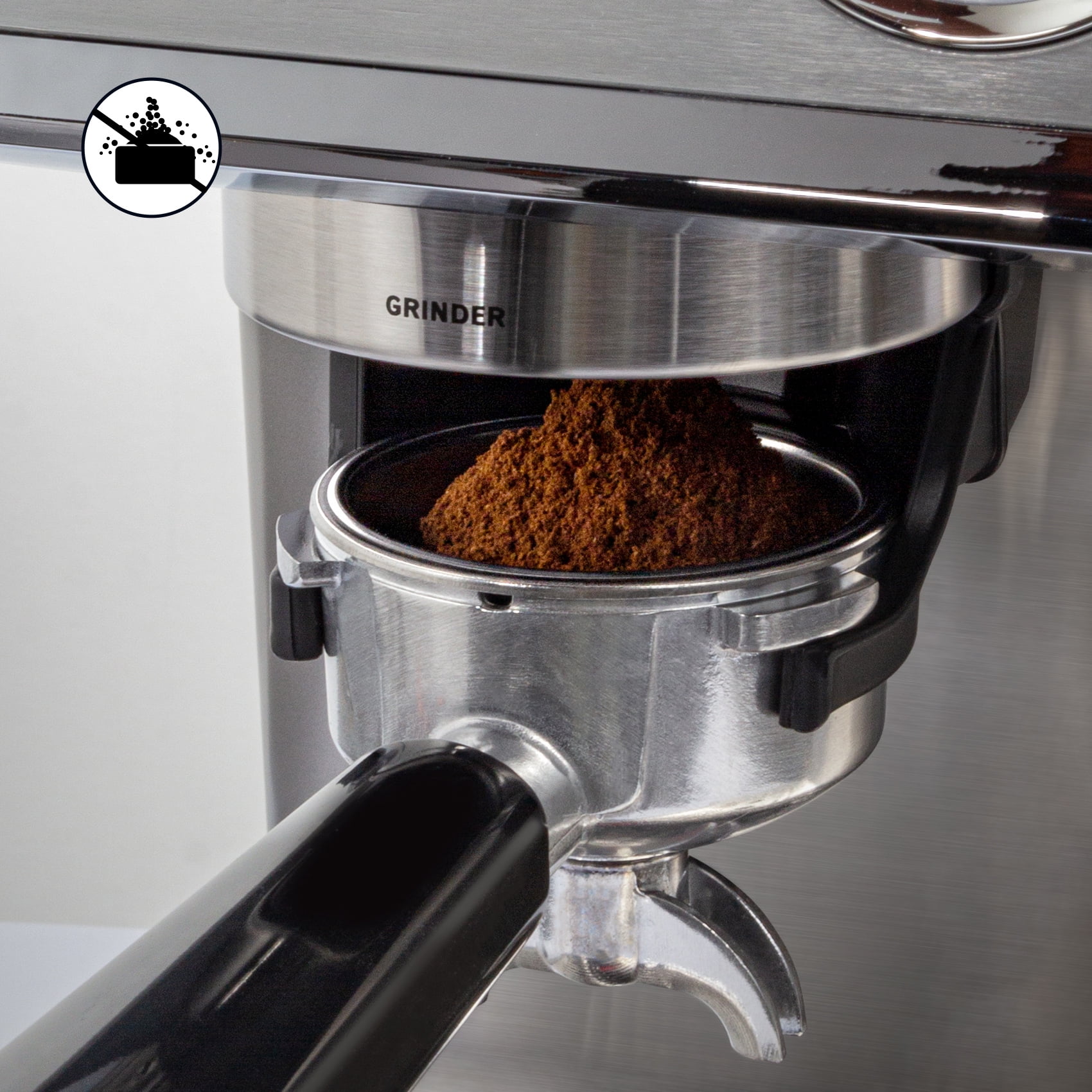 Ultima Cosa New Presto Bollente Semi-Automatic Espresso Machine - Silver - 2 Litre Water Tank