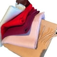 thumbnail image 4 of Ruiboury Lambswool Scarf Fashionable And Versatile Winter Accessory Lightweight Khaki, 4 of 6