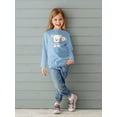 thumbnail image 2 of Cute Teddy Bear With Balloon Long Sleeve Toddler -Image by Shutterstock,  5 Toddler, 2 of 4