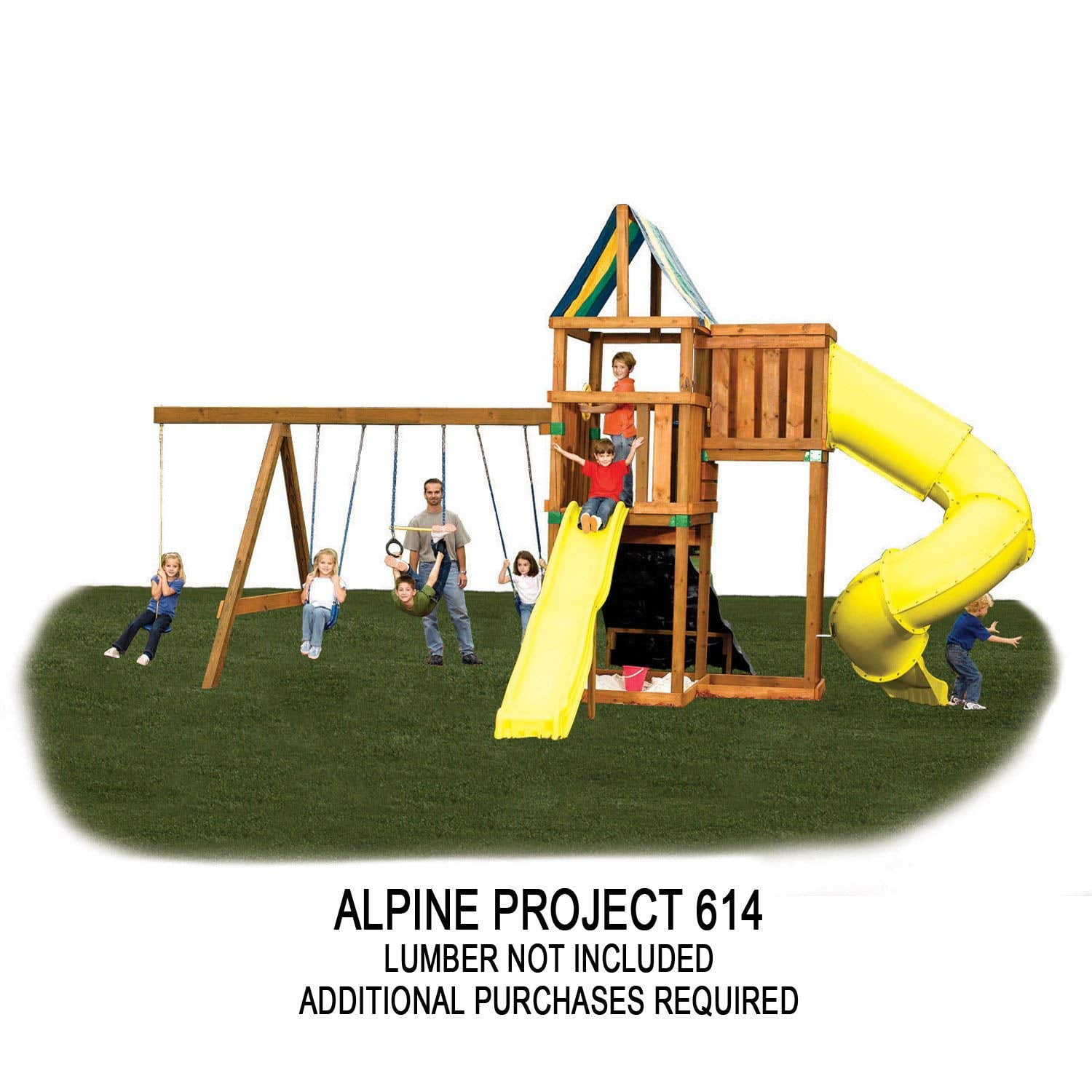 Swing N Slide Alpine Swing Set Hardware Kit Wood And Slide Not