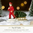 thumbnail image 2 of Spode Christmas Tree Miniature Christmas Village Figural Decoration, Snowy Christmas Village Set, Ceramic Holiday Decor - Festive Holiday Decorations for Indoor Display (Bell Hop), 2 of 7