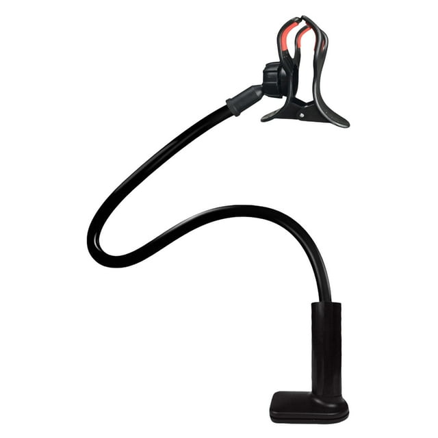 Altura Stand Bed Soporte de rotación de 360 grados plegable para Presilla negra perfke Soporte para tableta