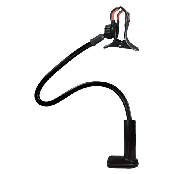 Soporte de soporte ajustable para teléfono móvil Presilla negra Hugo Soporte para tableta