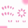 thumbnail image 4 of Valentine’s Day Press On Nails Short Glossy Acrylic Fake Nails with Heart Design, Valentines Day Nails Set Press-ons, Artificial False Nails with Jelly Adhesive Glue for Women Nail Art 24PCS, 4 of 8