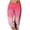 Pink, variant on hotojiny Women's Capri Pants Casual Summer Sweatpants for Outdoor Running Elastic Waist Pull On Gradient Capris with Pockets