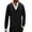 Black, variant on Bcfgryg Men's Autumn And Winter Solid Color Button Casual Loose Knit Cardigan Men's Lightweight Jacket Black L