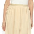 thumbnail image 4 of White Mark Women's Chiffon Pleated Midi Skirt, 4 of 6