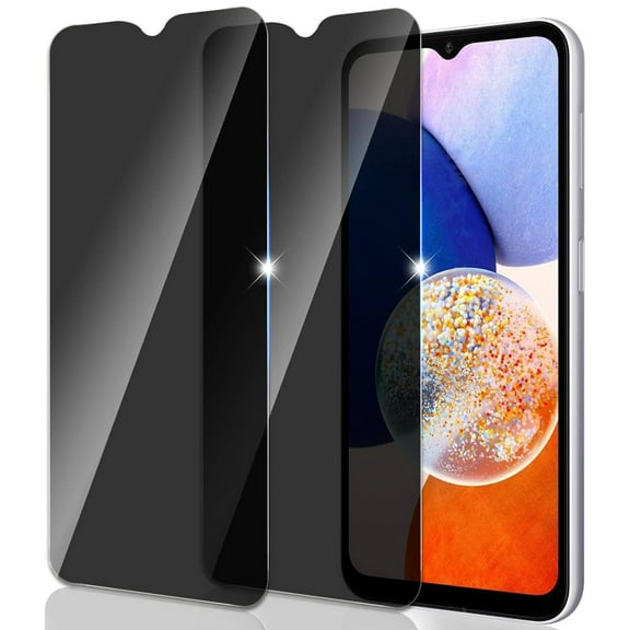 2-Pack Privacy Tempered Glass Screen Protector for Samsung Galaxy A15 5G