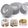 thumbnail image 2 of Rollos de Adhesivo para Juntas de Cocina y Baño ZHAOCHENG Grosor 3,8 cm Largo 3,2 m Gris, 2 of 5