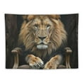 thumbnail image 5 of Creowell Lion Tapestry Wall Hanging,Print Lion Wall Art Wild Animal African Lion Wall Tapestry,Lion Tapestry for Bedroom Living Room Dorm Decor Painting, 5 of 6