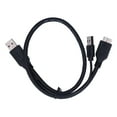 thumbnail image 1 of Mobile Hard Disk Cable,Power Data Cable USB-A Power Data Cable US Ato US Micro B Cable Masterfully Created, 1 of 14