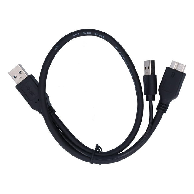 Mobile Hard Disk Cable,Power Data Cable USB-A Power Data Cable US Ato US Micro B Cable Masterfully Created